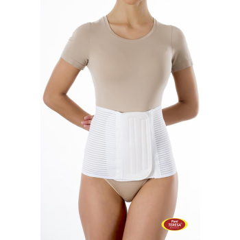 Uniwersalny pas brzuszny „24” z zapięciem – przewiewny pt 0117